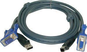 Câble clavier écran souris USB pour ACS1724 1,80 mètre ATEN - RoHS 