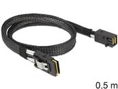 Câble Mini SAS HD SFF-8643 > Mini SAS SFF-8087 0,5 m