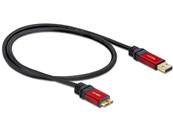 Câble USB 3.0 Type-A mâle > USB 3.0 Type Micro-B mâle 1 m Premium