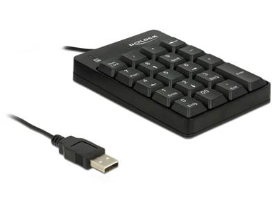 Pavé numérique USB à 19 touches noir