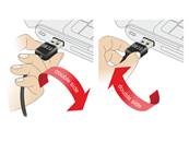 Câble d'extension EASY-USB 2.0 Type-A mâle coudé vers la gauche / droite > USB 2.0 Type-A femelle 5