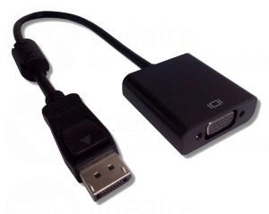 Adaptateur DisplayPort/ VGA 0.20 mètre