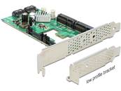 Carte PCI Express > Hybride 2 x internes SATA 6 Gb/s + 2 x internes mSATA