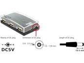 Hub externe USB de 2.0 à 4 ports