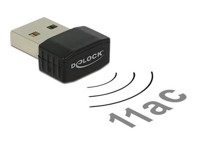 Clé réseau local sans fil USB 2.0 double bande WLAN ac/a/b/g/n Nano Stick 433 Mbps