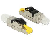 Fiche d'assemblage RJ45 Cat.6A métallique