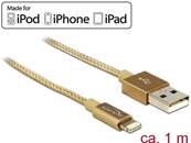 Câble d’alimentation et de transfert des données USB pour iPhone™, iPad™, iPod™ or 1 m