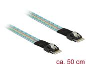 Cable Slim SAS SFF-8654 4i > Slim SAS SFF-8654 4i 50 cm