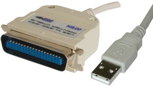 Convertisseur USB vers parallèle IEEE1284 Câble 1,80 mètre - connecteur centro36 - Windows 2000 & iM