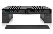 Rack Amovible 5,25" pour 2 x2,5" SATA / SAS avec 1 emplacement 3,5"