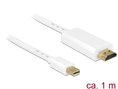 Câble mini Displayport 1.1 mâle > HDMI-A mâle 1 m