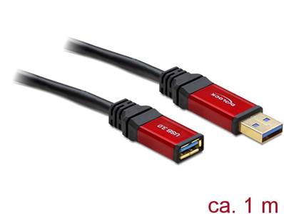 Câble d'extension USB 3.0 Type-A mâle > USB 3.0 Type-A femelle 1 m Premium
