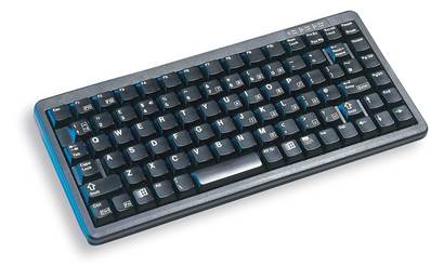 Cherry Compact-Keyboard G84-4100 - Clavier 86 touches - USB+PS/2 noir
QWERTY EU (Qwerty Interna