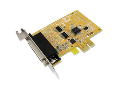 Carte PCIe ( Small Form Factor) 2 ports série + 1 port parallele