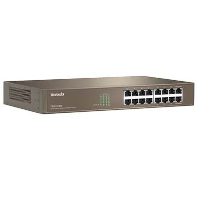 Switch réseau 16 ports GIGA Bureau/rackable TENDA