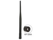Antenne ISM 169 MHz RP-SMA mâle 0 dBi omnidirectionnelle fixe noire