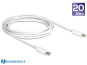 Câble Thunderbolt™ 2 mâle > Thunderbolt™ 2 mâle 3 m blanc