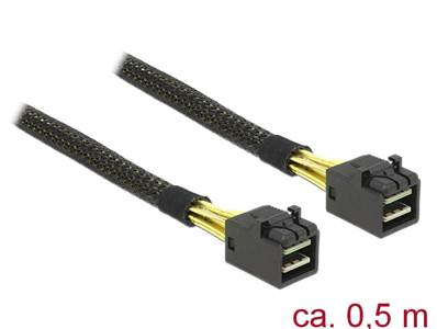 Câble Mini SAS HD SFF-8643 > Mini SAS HD SFF-8643 0,5 m