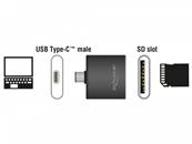 Lecteur de carte à fente unique USB Type-C™ SDHC / SDXC UHS-II / MMC