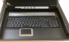 Tiroir 1U 19" avec écran TFT 17"  VGA + clavier AZERTY 105 touches + touchpad