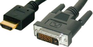 Câble HDMI A / DVI-D 1,80 mètre