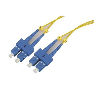 Fibre optique monomode OS2 9/125 duplex SC/SC 20.00m