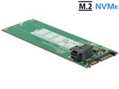 Convertisseur SATA 22 broches / SFF-8643 NVMe > 1 x M.2 Touche M