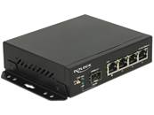 Commutateur Gigabit Ethernet 4 ports + 1 SFP