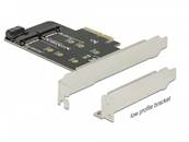 Carte PCI Express x4 > 1 x M.2 touche B interne + 1 x NVMe M.2 touche M interne - Facteur de forme à