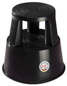 Tabouret marche pied roulant plastique