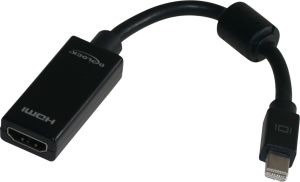 Adaptateur mini Displayport 20pin male > HDMI 19pin female.