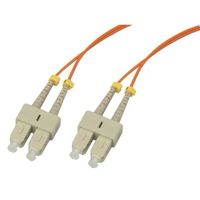 Fibre optique multimode OM2 50/125 duplex SC/SC 20.00m