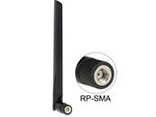 Antenne WLAN 802.11 ac/a/h/b/g/n RP-SMA mâle 3 - 5 dBi omnidirectionnelle avec jonction inclinable n
