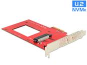 Carte PCI Express x4 > 1 x interne U.2 NVMe SFF-8639