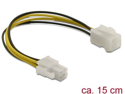 Câble d'extension P4 fiche à 4 broches > prise P4 à 4 broches 15 cm