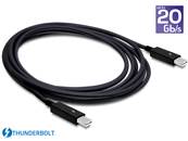 Câble Thunderbolt™ 2 mâle > Thunderbolt™ 2 mâle 3 m noir