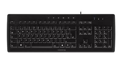 Cherry STREAM 3.0 - Clavier 105 touches + 6 touches multimédia - USB noir
QWERTY EU (Qwerty Int