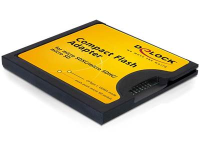 Adaptateur Compact Flash > cartes mémoires Micro SD