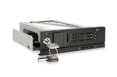 Rack amovible sans tiroir pour disque dur 3,5" SATA en 5,25"