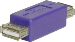 Changeur de genre USB type A, femelle / femelle