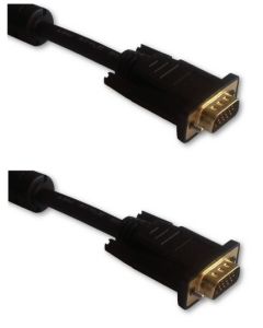 Câble SVGA HD15 M/M 20 mètres avec Ferrite