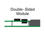 Convertisseur 2.5" SATA 22 broches > 1 x M.2 fente clé B - 7 mm