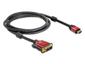 Câble High Speed HDMI – HDMI A mâle > DVI mâle 2 m