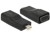 Adaptateur mini Displayport 1.2 mâle > VGA femelle noir