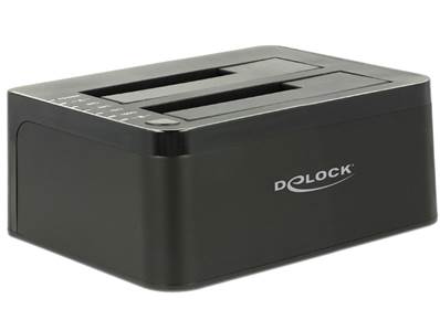 Station d'accueil double DD SATA > USB 3.0 avec fonction Clonage