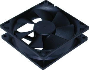 Ventilateur 92mm x 92mm 12V alimentation 3 fils double roulement-1800/2600 tr/mn