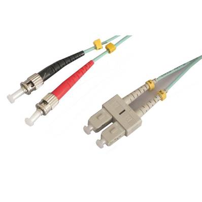 Fibre optique multimode OM3 50/125 duplex ST/SC 10.00m