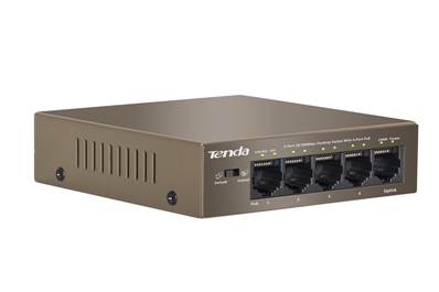 Switch POE 58W 5 ports 10/100 dont 4 ports POE TENDA