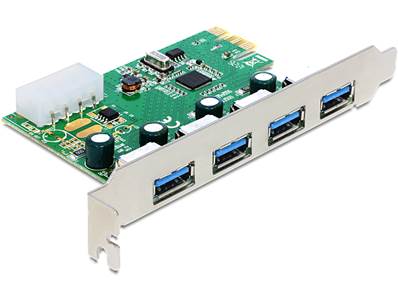 Carte PCI Express > 4 x externes USB 3.0