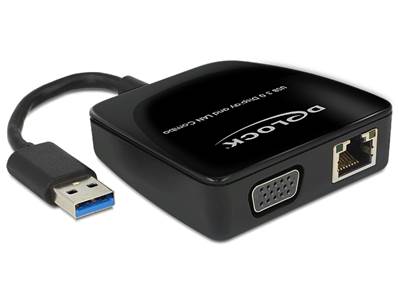 Adaptateur USB 3.0 > VGA + LAN Gigabit